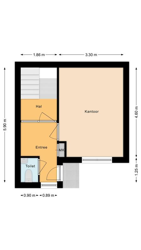 Marga Klompelaan 31 Floorplan Blur 0