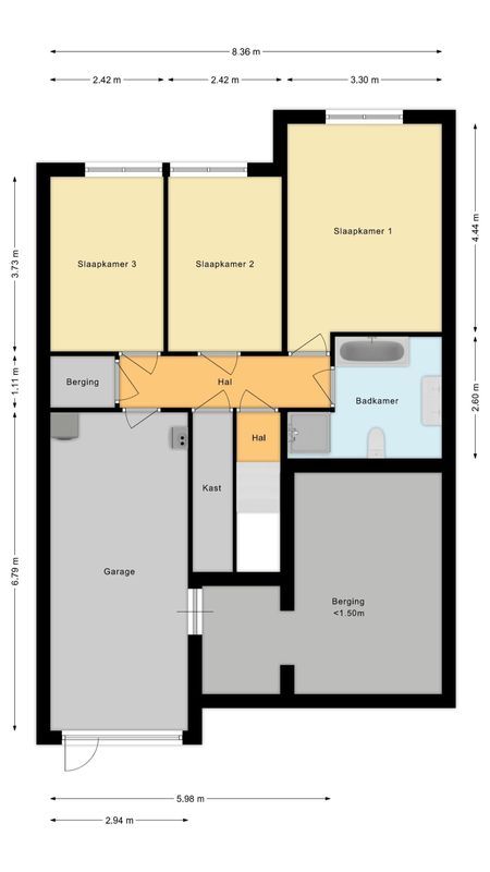 Marga Klompelaan 31 Floorplan Blur 2