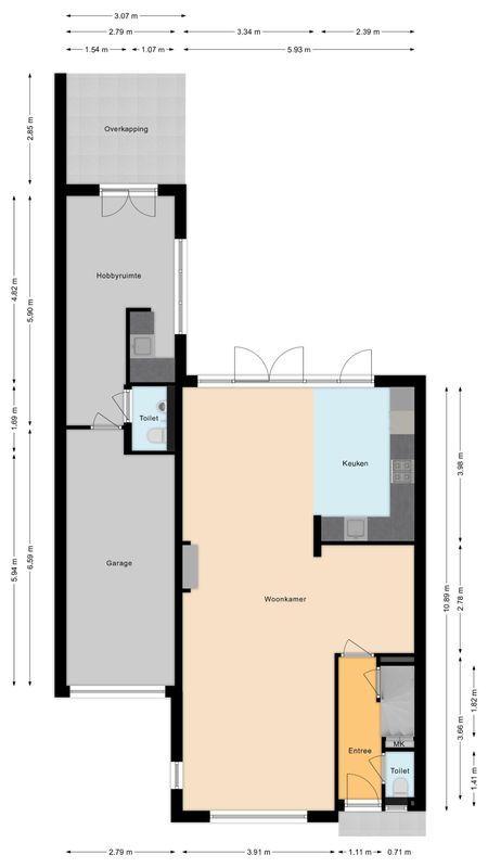 Nassaulaan 25 Floorplan Blur 0