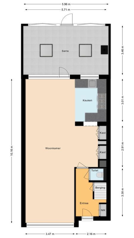 Hazelaar 71 Floorplan Blur 1