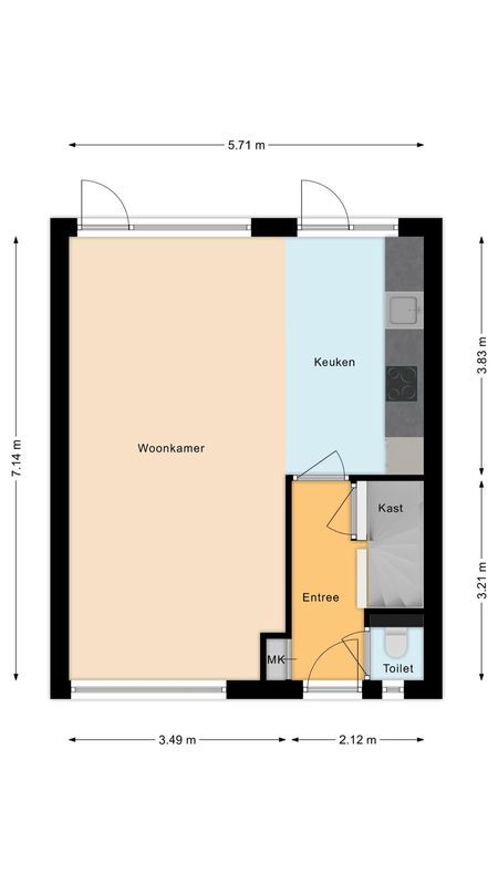 Spoorlaan Noord 32 Floorplan Blur 0