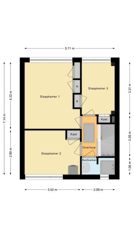 Spoorlaan Noord 32 Floorplan Blur 1