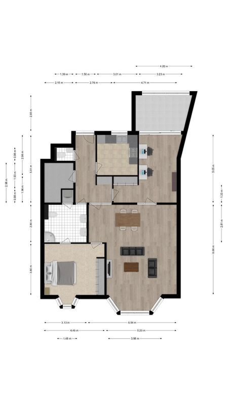 Tivolistraat 62 - 04 Floorplan Blur 0
