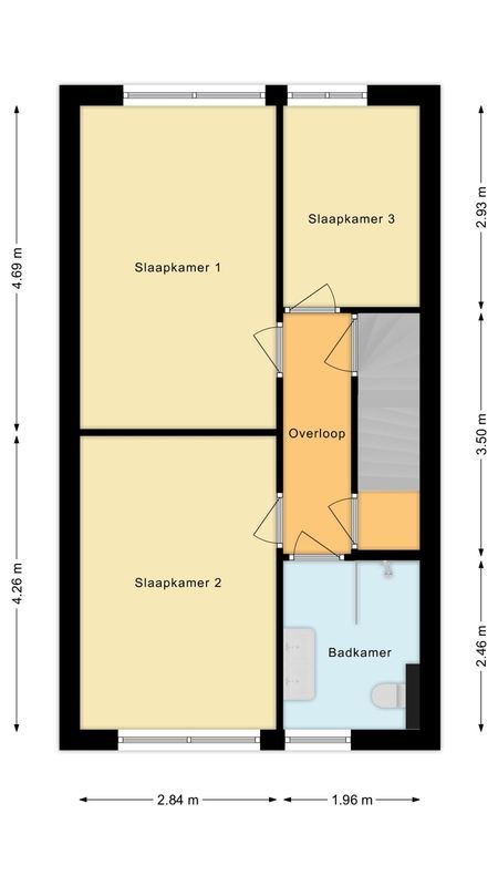 Willem Alexanderhof 21 Floorplan Blur 1