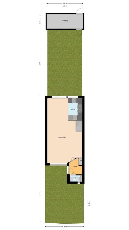 Willem Alexanderhof 21 Floorplan Blur 2