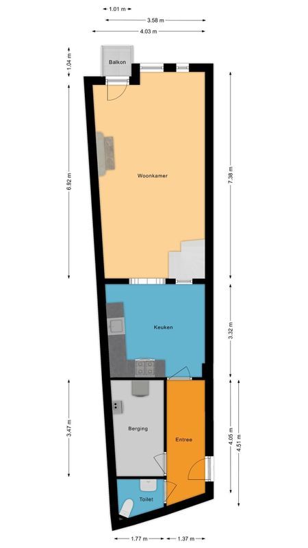 Tramstraat 13 Floorplan Blur 0