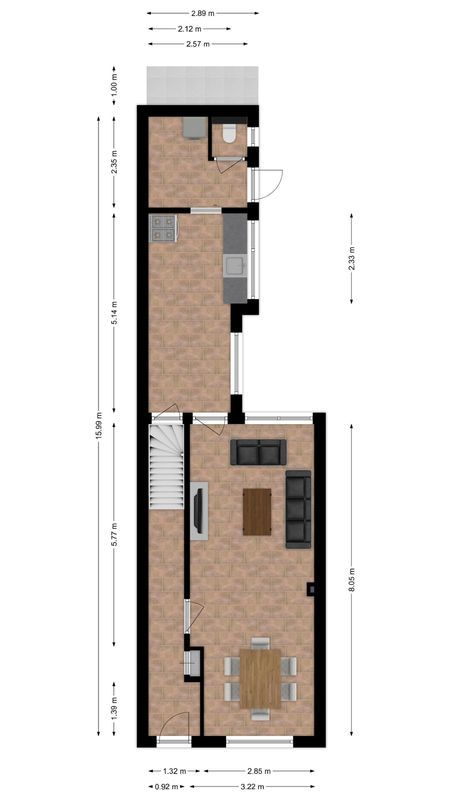 Molenstraat 23 Floorplan Blur 0