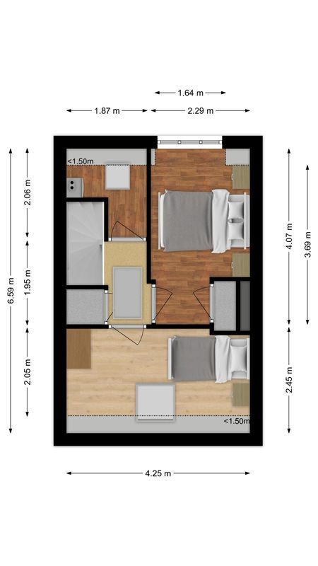 Molenstraat 23 Floorplan Blur 2