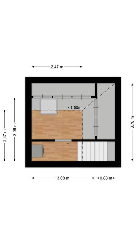 Biggekerkestraat 41 Floorplan Blur 3