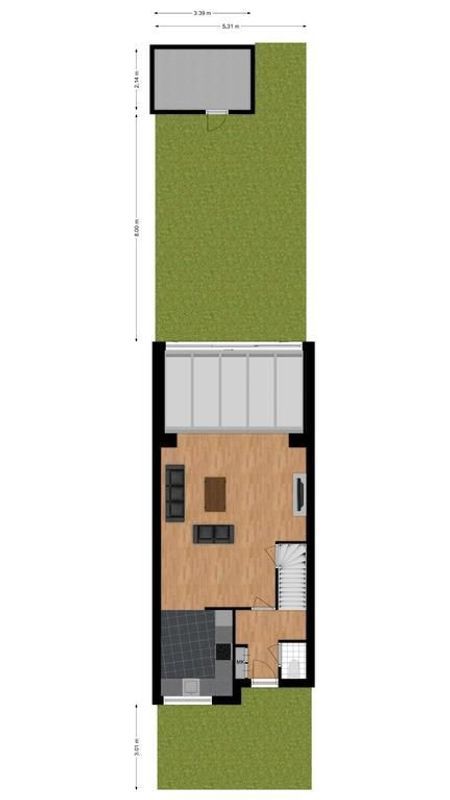 Midslandstraat 55 Floorplan Blur 2