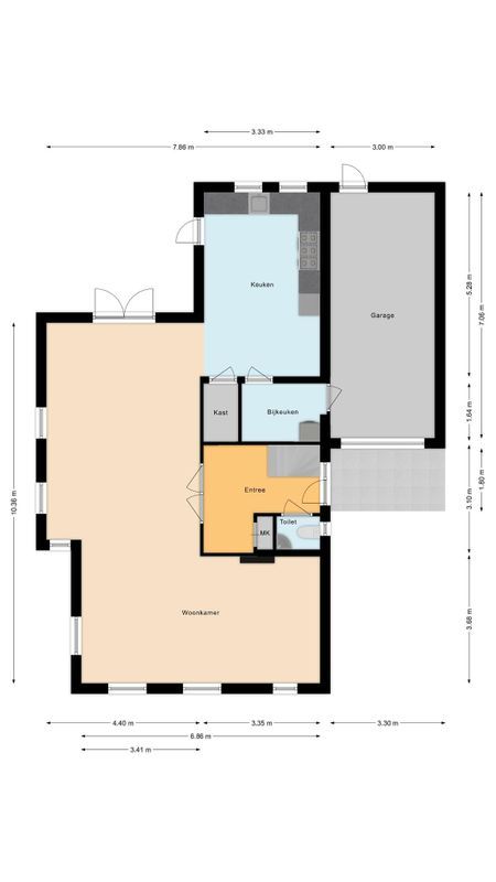 Hooiakker 1 Floorplan Blur 0
