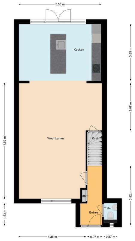 Hubertusveld 35 Floorplan Blur 0