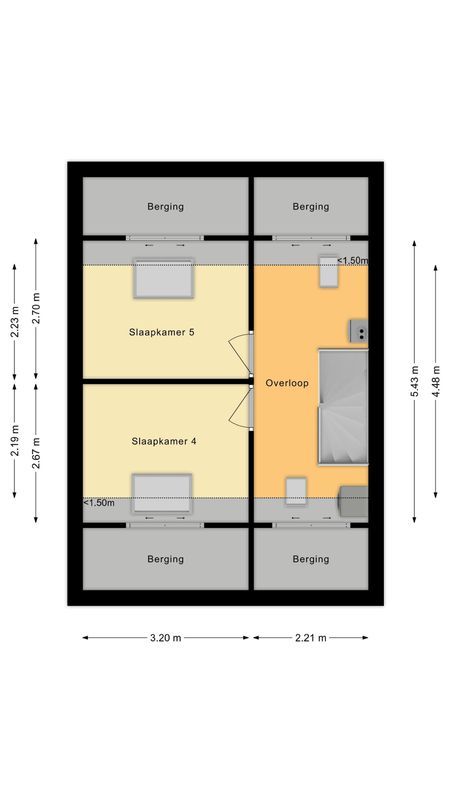 Hubertusveld 35 Floorplan Blur 3