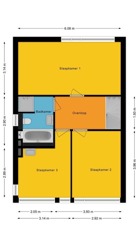 Beneluxlaan 32 Floorplan Blur 1