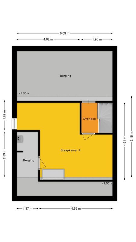 Beneluxlaan 32 Floorplan Blur 3