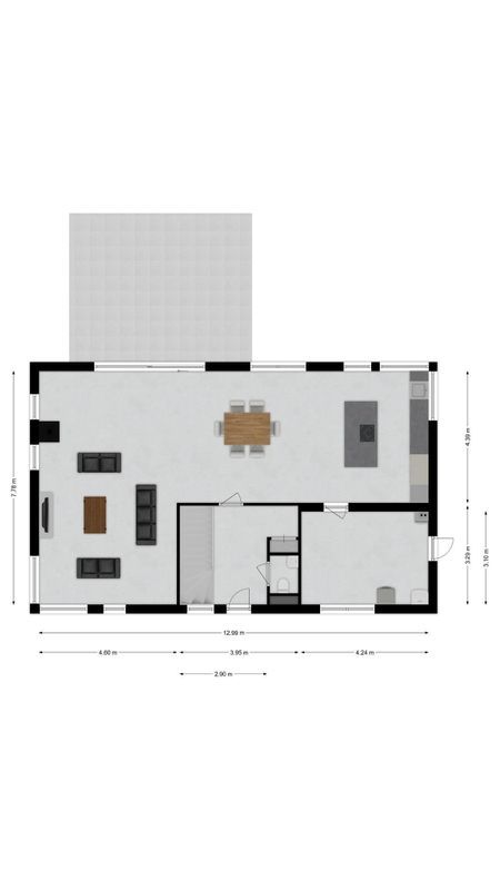 Raadhuisstraat 21 - b Floorplan Blur 0