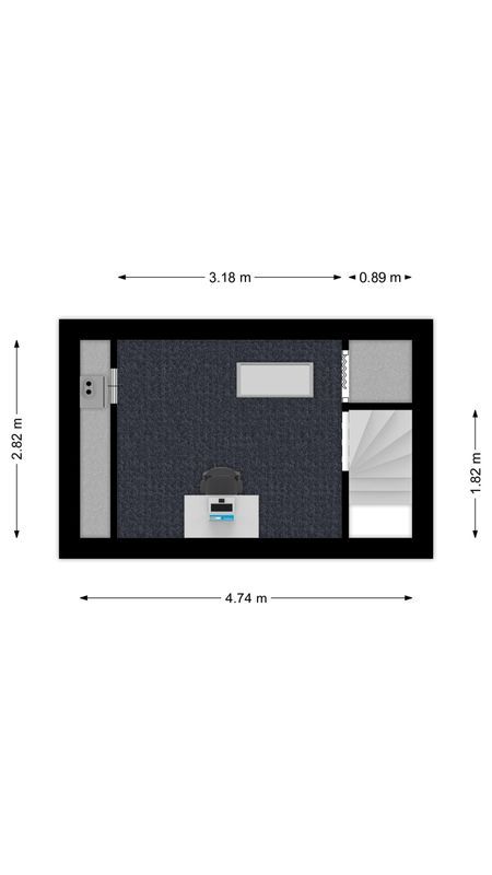 Kapelstraat 83 - a Floorplan Blur 3