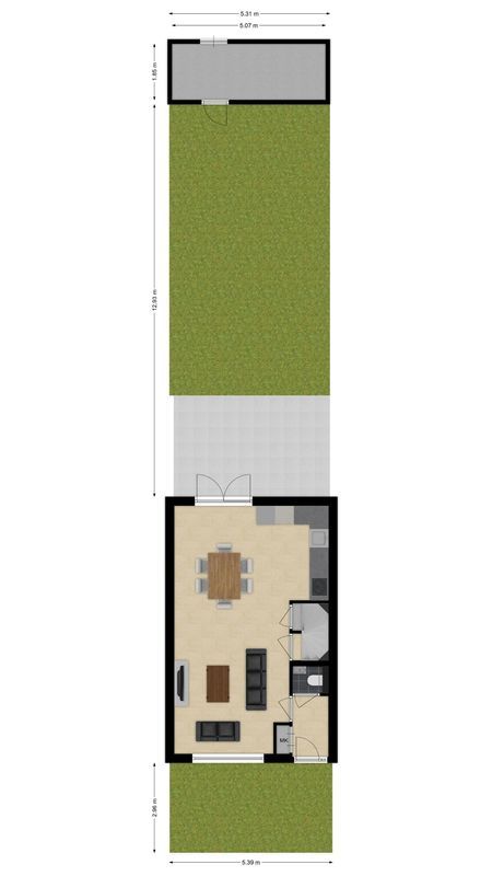 Lochemstraat 3 Floorplan Blur 2