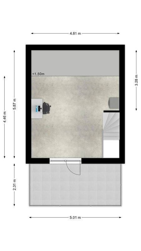 Renesselaan 32 Floorplan Blur 3
