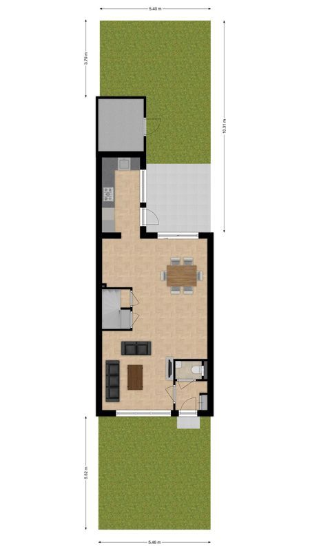 Hendrik Tollensdreef 78 Floorplan Blur 2