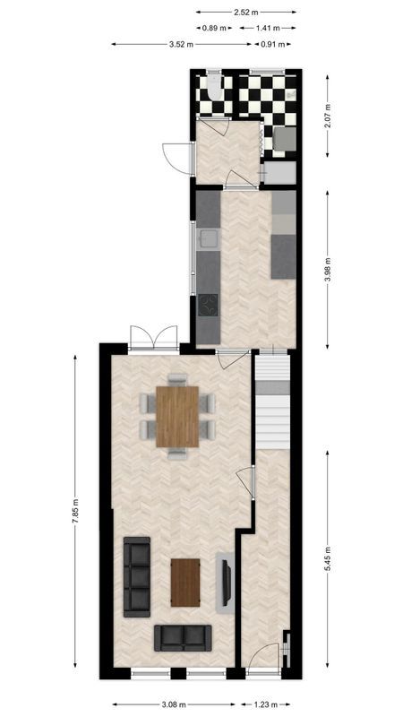 Oscar Leeuwstraat 18 Floorplan Blur 0