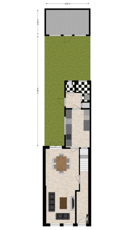 Oscar Leeuwstraat 18 Floorplan Blur 2