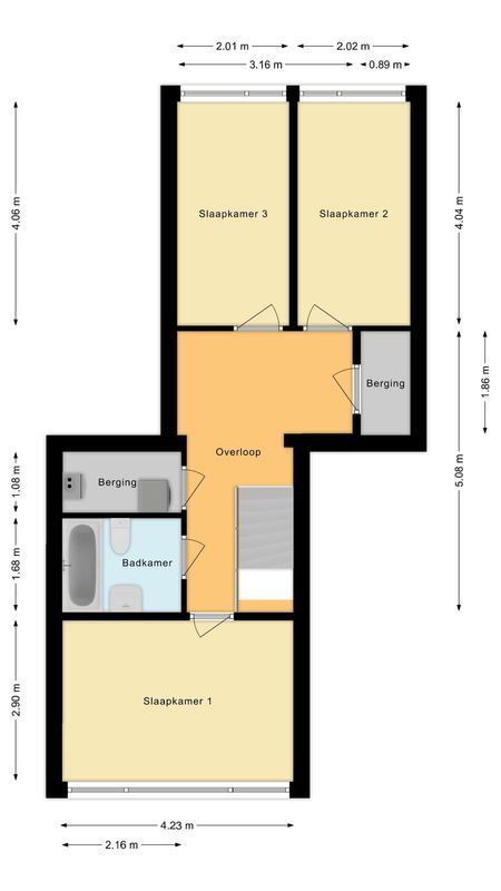 Waleweinlaan 7 Floorplan Blur 1