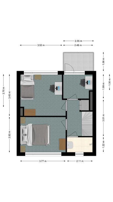 Kastanjestraat 44 Floorplan Blur 1
