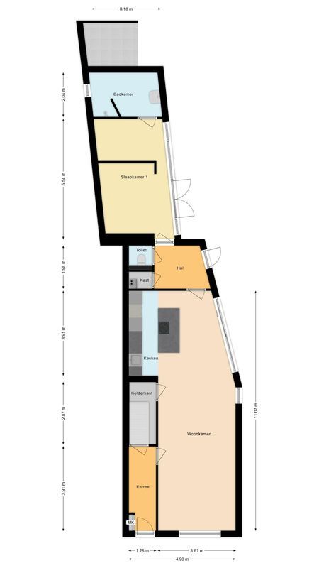 Pastoor Gillisstraat 146 Floorplan Blur 0