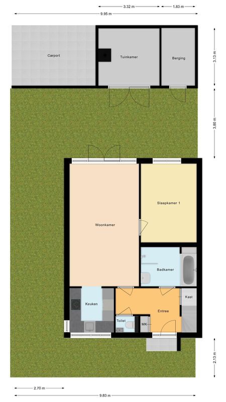 Generaal Maczekstraat 22 Floorplan Blur 2