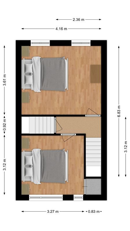 Ratinestraat 3 Floorplan Blur 1