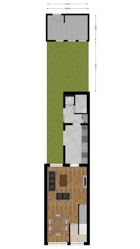 Ratinestraat 3 Floorplan Blur 2