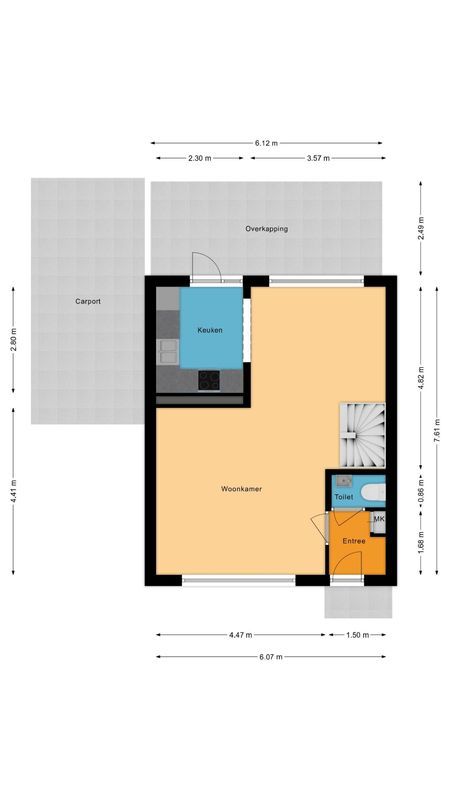 Kortenaerstraat 10 Floorplan Blur 0