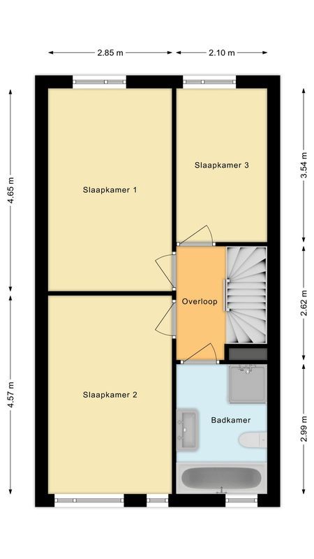 Suze Groenewegstraat 21 Floorplan Blur 1