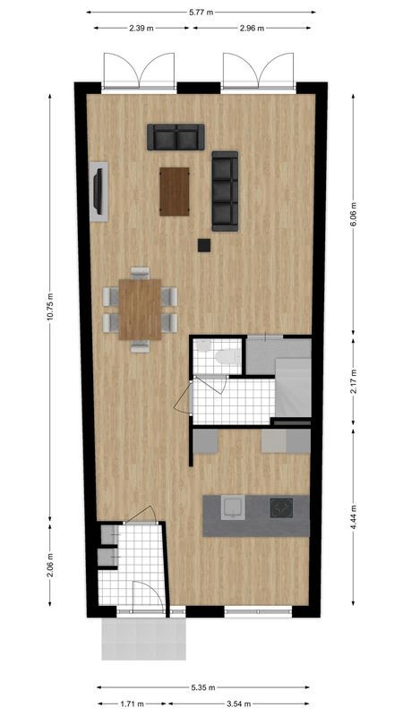 Ommenstraat 19 Floorplan Blur 0
