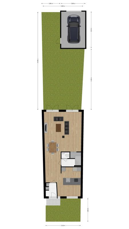 Ommenstraat 19 Floorplan Blur 2