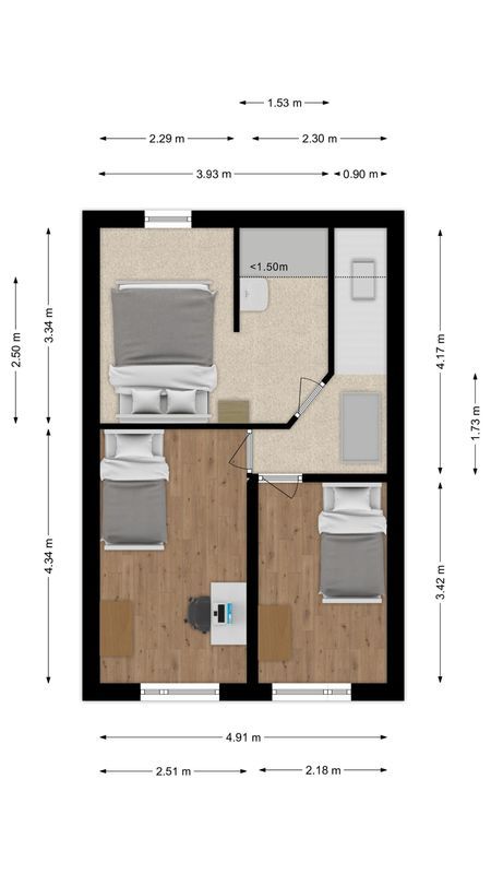 Zuid-Oosterstraat 51 Floorplan Blur 1