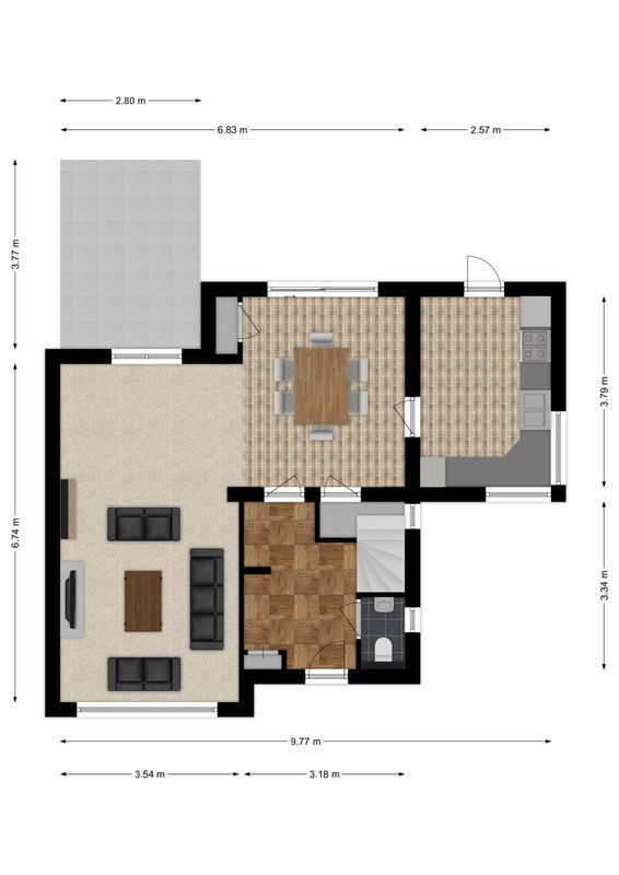 Van Haestrechtstraat 81 Floorplan Blur 0