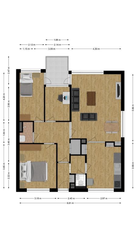Roelof Kranenburgplein 41 Floorplan Blur 0