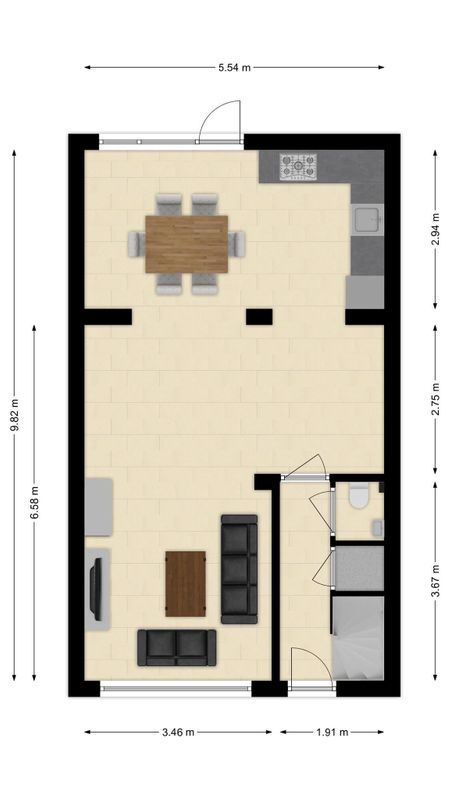 Bernardusplein 57 Floorplan Blur 0
