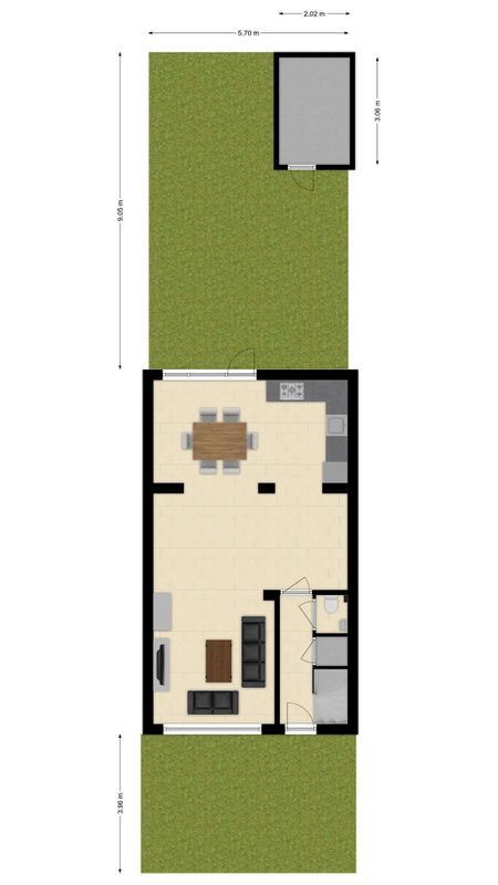 Bernardusplein 57 Floorplan Blur 2
