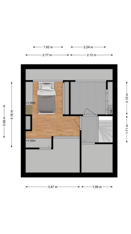 Bernardusplein 57 Floorplan Blur 3