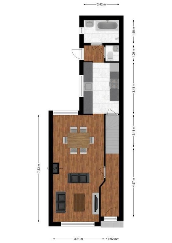 Zuid-Oosterstraat 6 Floorplan Blur 0