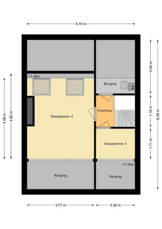 Poorterstraat 16 Floorplan Blur 2