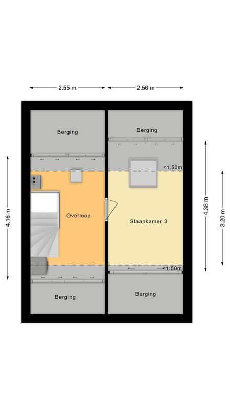 Clausstraat 18 Floorplan Blur 3