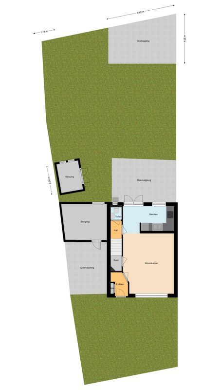 Clausstraat 18 Floorplan Blur 2