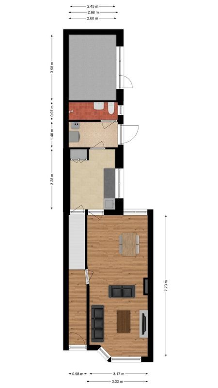 Heile Schoorstraat 35 Floorplan Blur 0