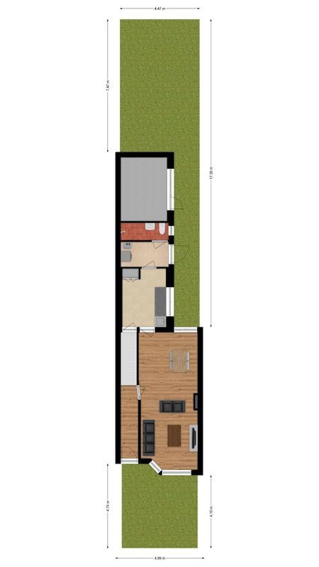 Heile Schoorstraat 35 Floorplan Blur 2