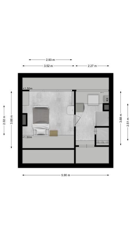 Palmenstraat 16 Floorplan Blur 3