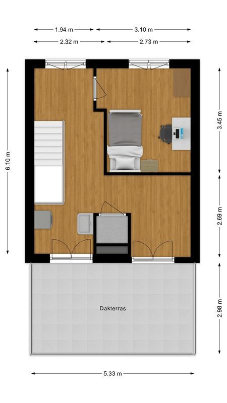 Elzenstraat 41 Floorplan Blur 4